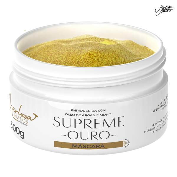 Máscara Supreme Ouro Nutrição e Reestruturação by ™